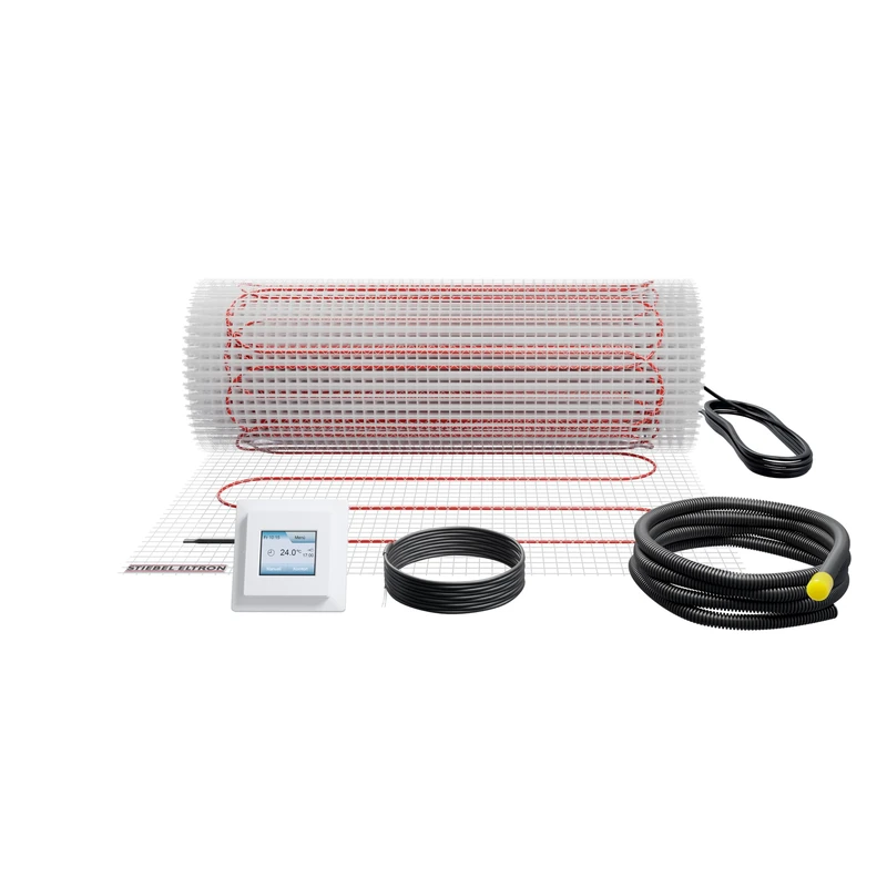 Stiebel Eltron 205664 100/1.5 Plus Electric underfloor Heating FTM Set, White