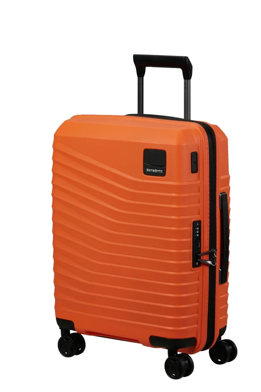 Samsonite Intuo - Spinner S, Expandable handling, 55 cm, 42/48 l, Orange - Apricot