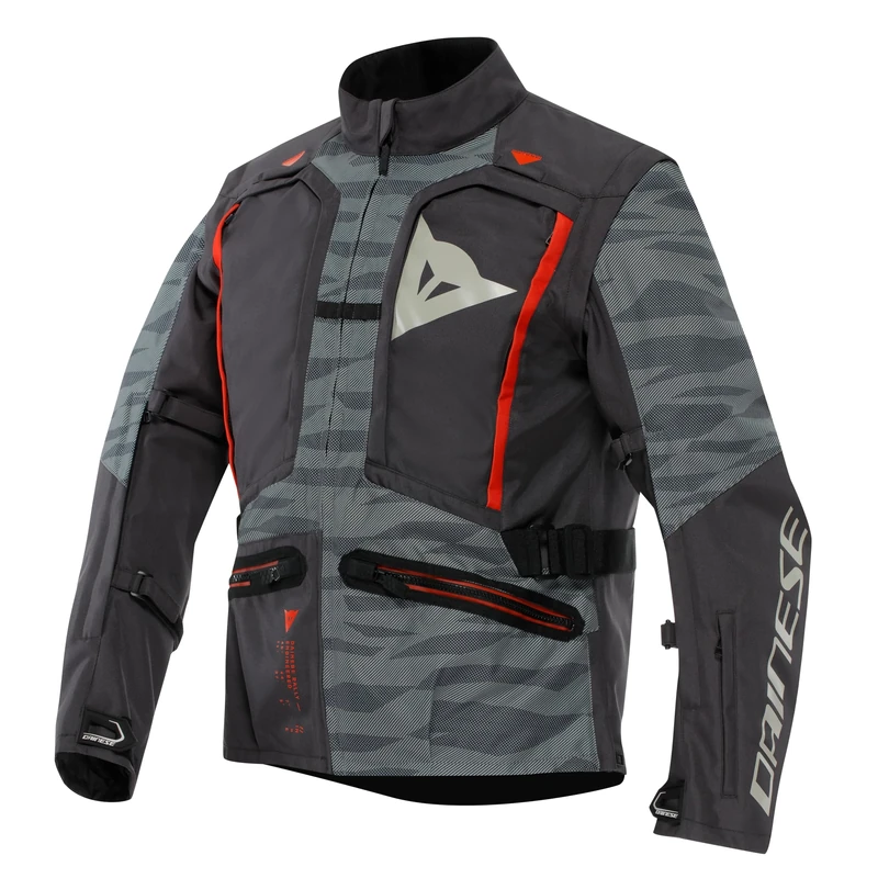 Dainese - Sterrato Tex Jacket, Textile Motorcycle Jacket, Men, Ebony/Desert Sage, 56