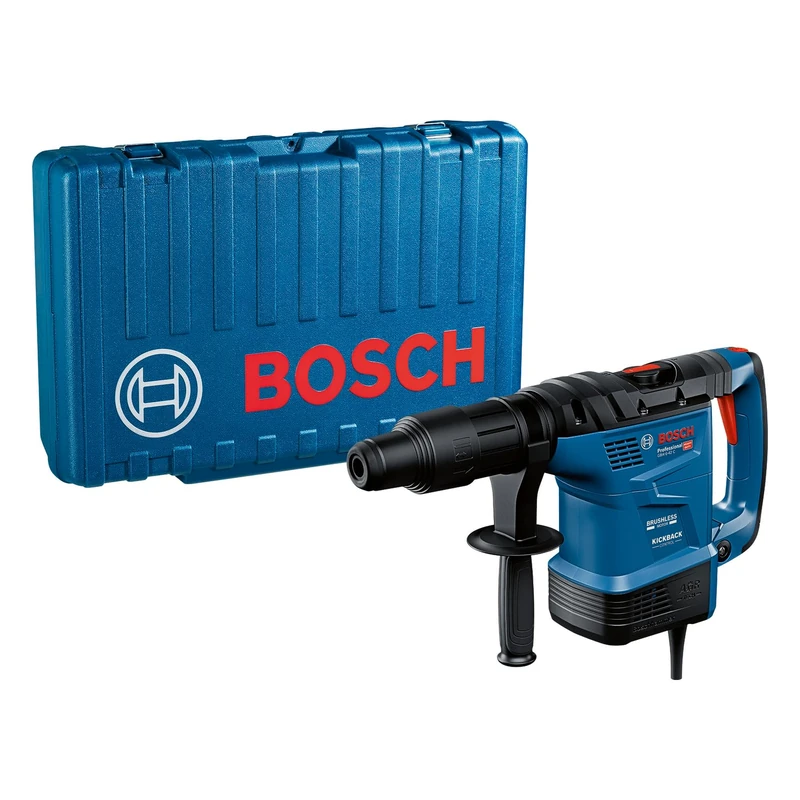 Bosch Professional Hammer Drill GBH 6-42 C (with SDS Max, 1300 W Power, brushless Motor, Kickback Control and Vibration Control, in case)