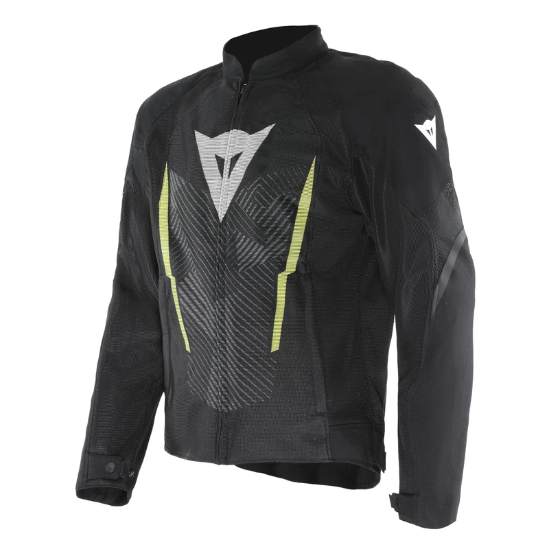Dainese Herosphere Air Tex Jacket - Black/White/Yellow-Fluo