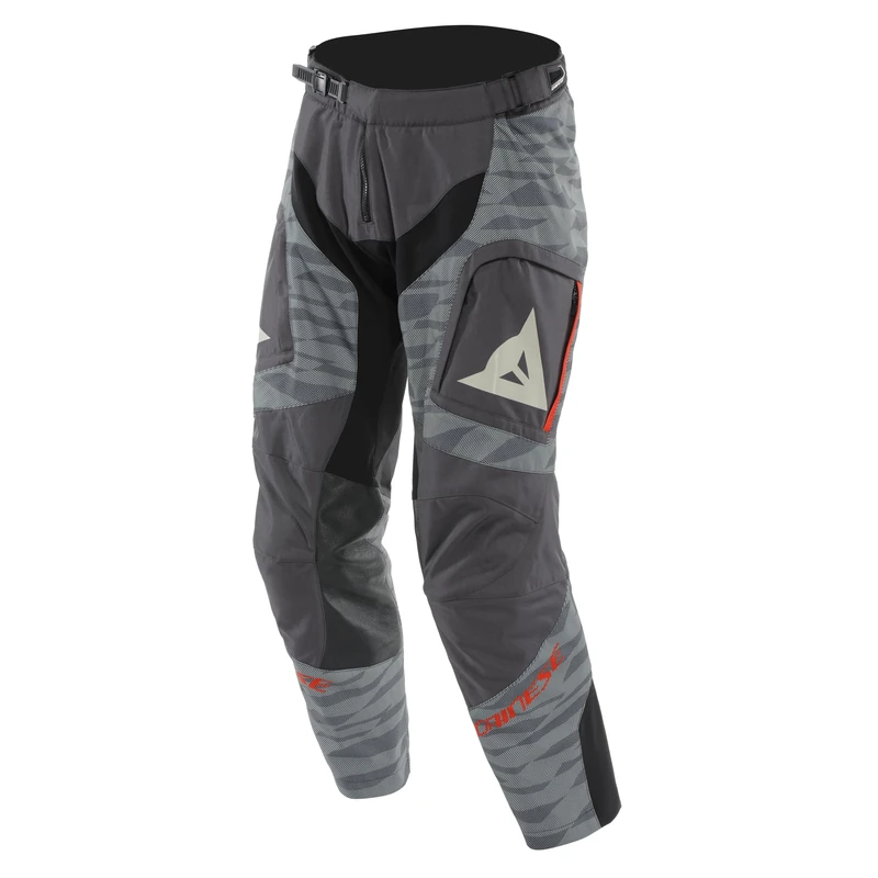 Dainese Men's Sterrato Tex Fabric Motorcycle Pants, Ebony/Desert Sage, 50 (EU)