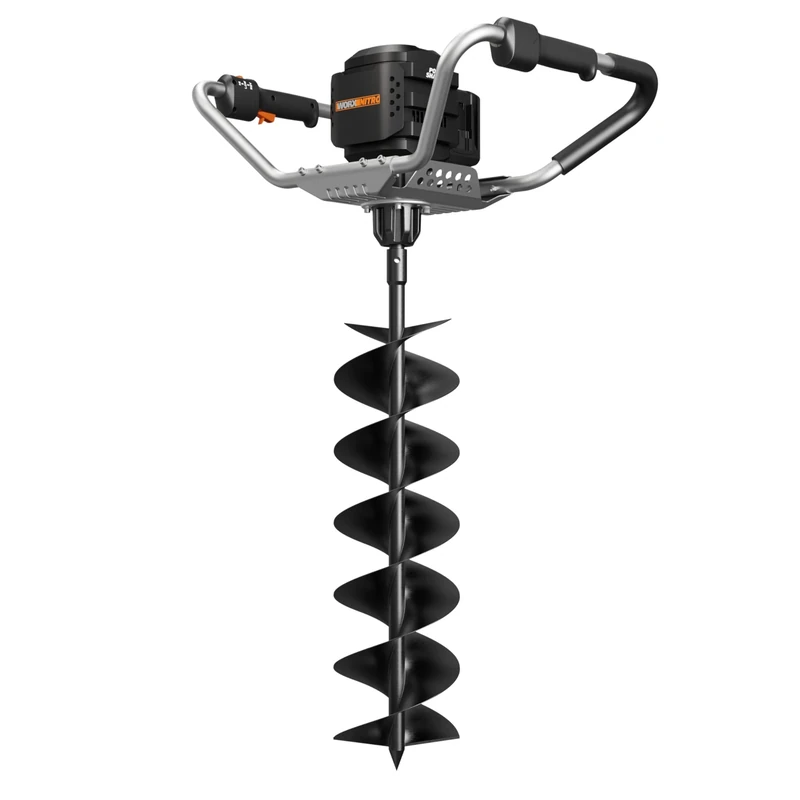 WORX Nitro WG865E.9 40V Cordless Auger with Brushless Motor - Ideal for Planting Trees and Digging Holes - 2 Modes - Compact and Ergonomic - Delivered Without Battery or Charger