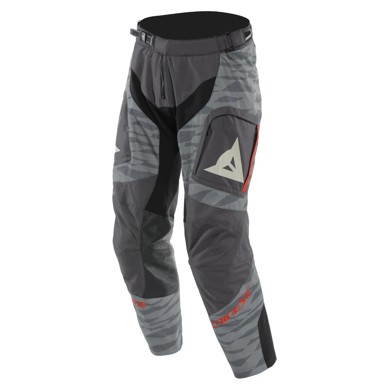 Dainese Men's Sterrato Tex Fabric Motorcycle Pants, Ebony/Desert Sage, 56 (EU)