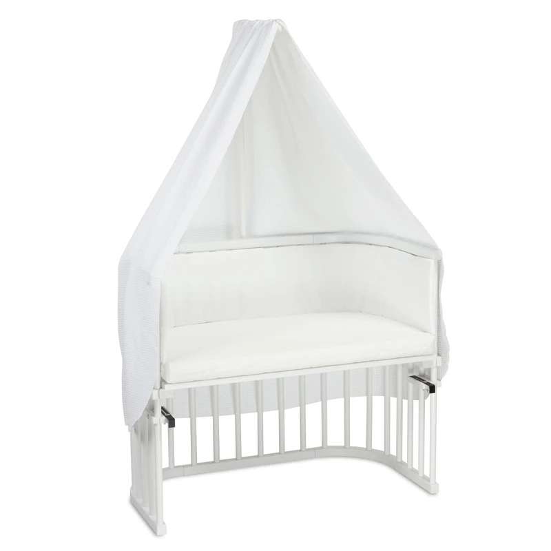 babybay Himmel Waffle Pique for Mobile Holder Suitable for All Models up to 96 cm in Length, White
