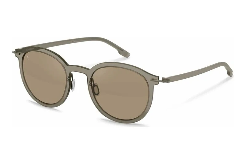 Rodenstock Unisex R3352 Sunglasses Olive Green Dark Grey 52