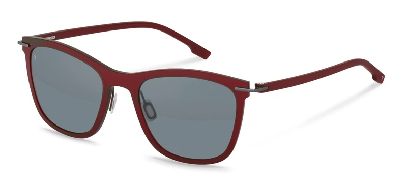 Rodenstock R3349 Sunglasses Dark Red/Dark Grey 54, Dark red/dark grey, 54