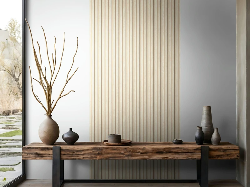marburg Skandi Self-Adhesive Wallpaper Beige Wood Look Wood Panels for Wall and Furniture 6.00 x 0.53 m