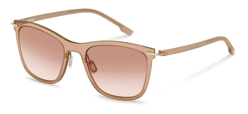 Rodenstock, SUNGLASSES R3349-54-C165, Light Brown/Gold, Female, Light Brown/Gold, 54, Light Brown/Gold, 54