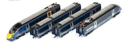 Hornby Electric Train - R30442 Rail 200 Southeastern Class 395-4 Car Train Pack 395015 - Era 11 00 Gauge Locomotives, Engine Models for Adults - 1:76 Scale Model Gift, Blue