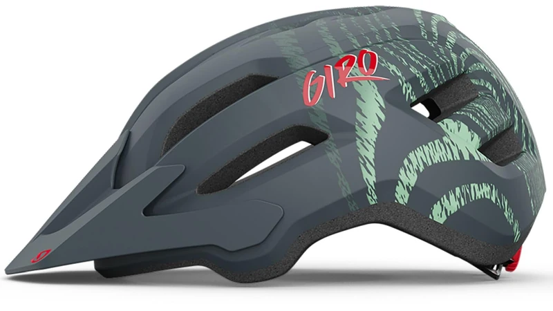 Giro Fixture II (UY) - Mountain Biking Helmet, Top-Level Styling, Value Price, Conquer Fire Road & Singletrack Trails, Ventilated, Adjustable Fit, Protection, Color: Dark Grey, Size: UY