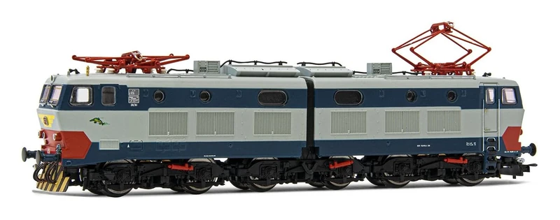 Rivarossi HR2968S FS, E.656 4th series original livery, without gutter, with dampers, ep. V, with DCC sound decoder Electric Locomotive