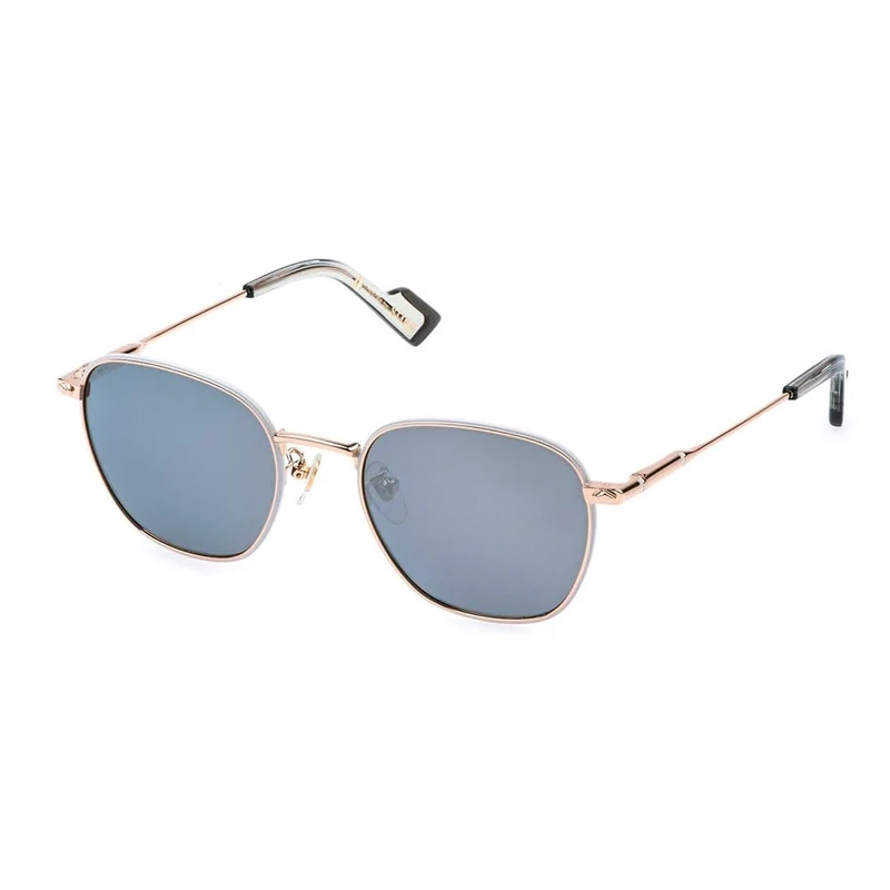 Sting SST561V Sunglasses, Shiny Rose Gold with White Parts, 52, Shiny Rose Gold With White Parts, 52