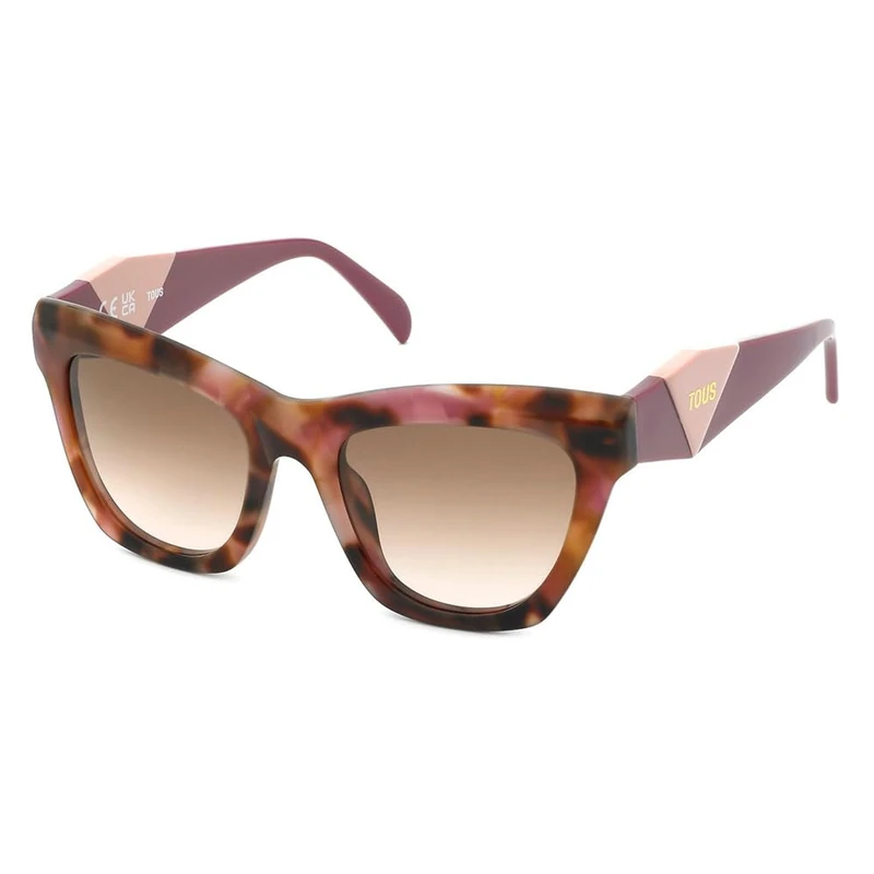 SUNGLASSES TOUS - MAT: Cellulose acetate_C: BROWN/PINK HAVANA D: 140x20 / Female