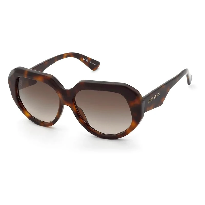 DE RIGO VISION ESPAÑA SUNGLASSES Nina Ricci - MAT: Cellulose acetate-C: SHINY DARK HAVANA D: 140x13 - Female