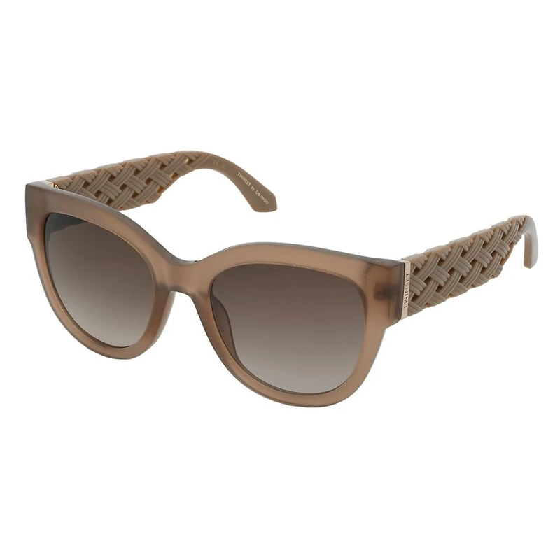 Twinset STW103 Sunglasses, Shiny Opal Dove Grey, 54, Shiny Opal Dove Grey, 54