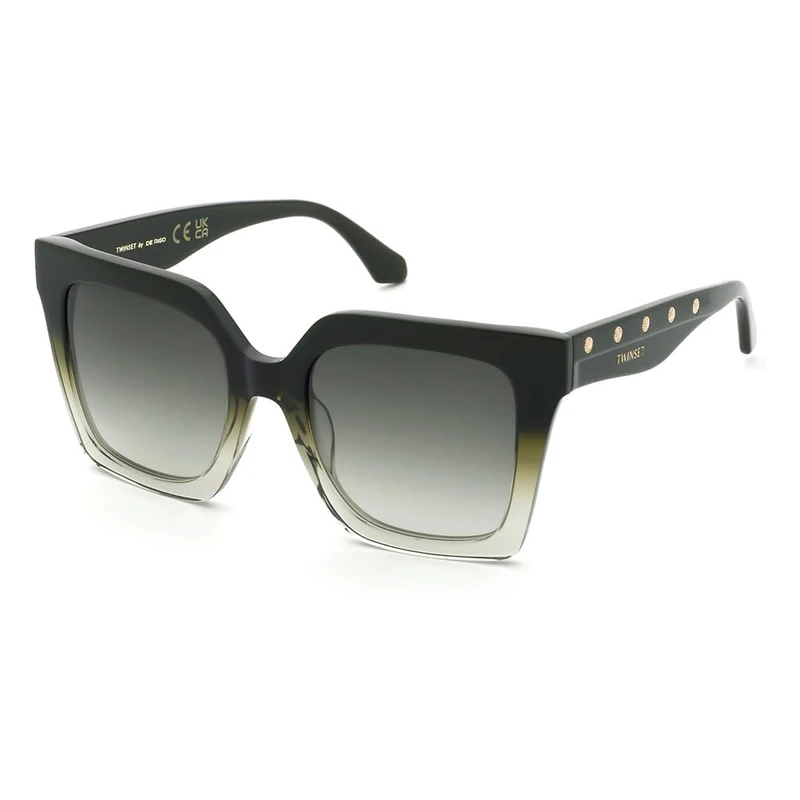 Twinset STW105 Sunglasses, Grad.Green, 53, Grad.Green, 53