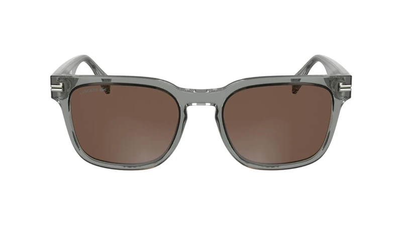 Lacoste L6065S 038 TRANSPARENT LIGHT GREY 54/20/145 MALE Sunglasses
