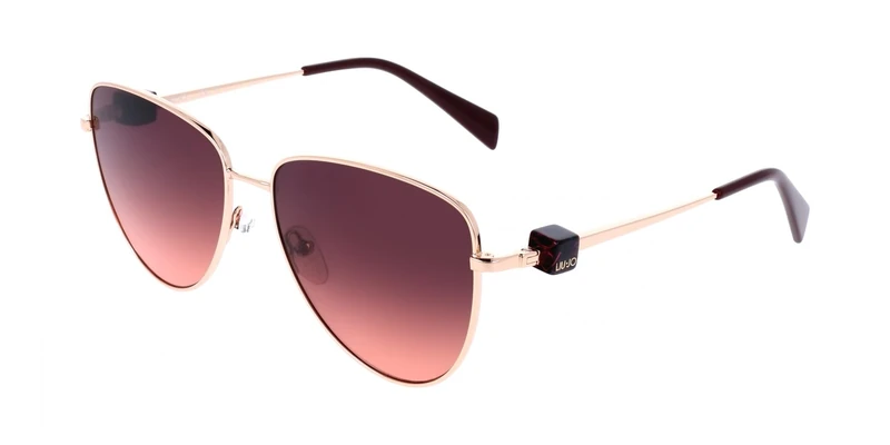 Liu Jo LJ161S ROSE GOLD/PINK SHADED 58/16/140 women Sunglasses
