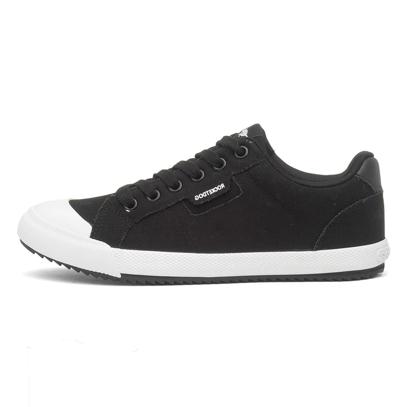 Rocket Dog Cheery Womens Black Casual Canvas Shoe - Size 6 UK - Black