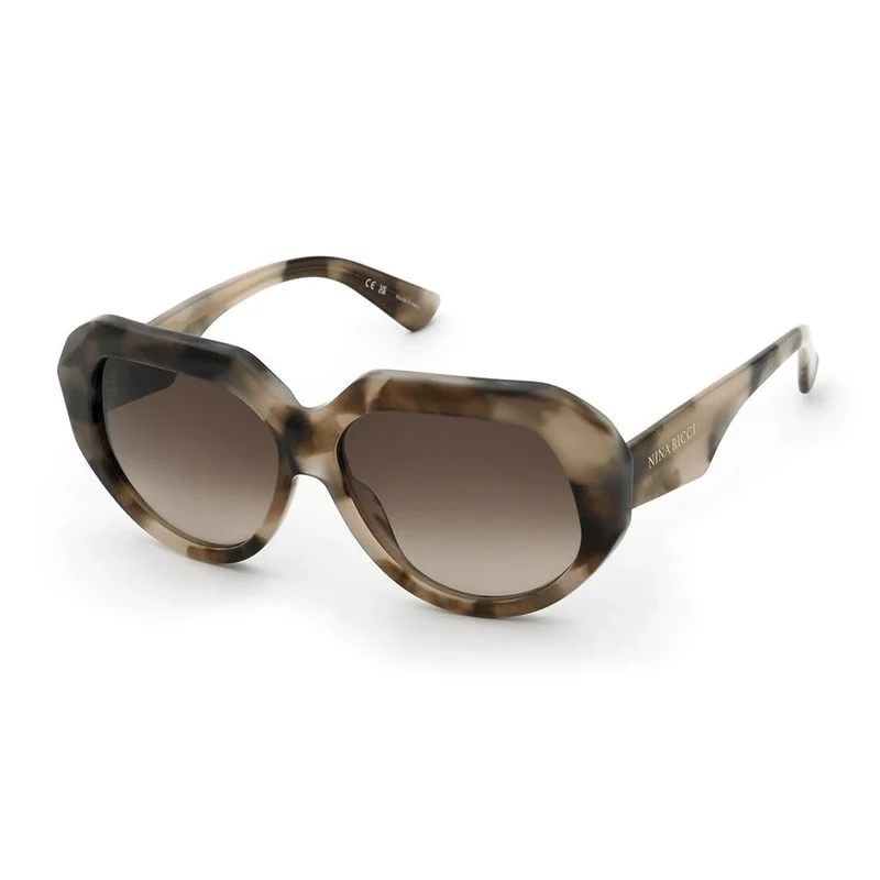 DE RIGO VISION ESPAÑA SUNGLASSES Nina Ricci - MAT: Cellulose acetate-C: SHINY OPAL HAVANA D: 140x13 - Female