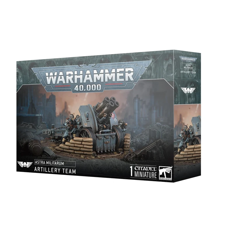 Games Workshop - Warhammer 40,000 - Astra Militarum: Krieg Artillery Team