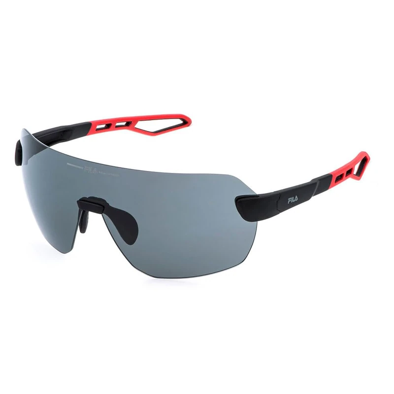 FILA Sfia06 Sunglasses Black Matte 60, Matte Black, 60