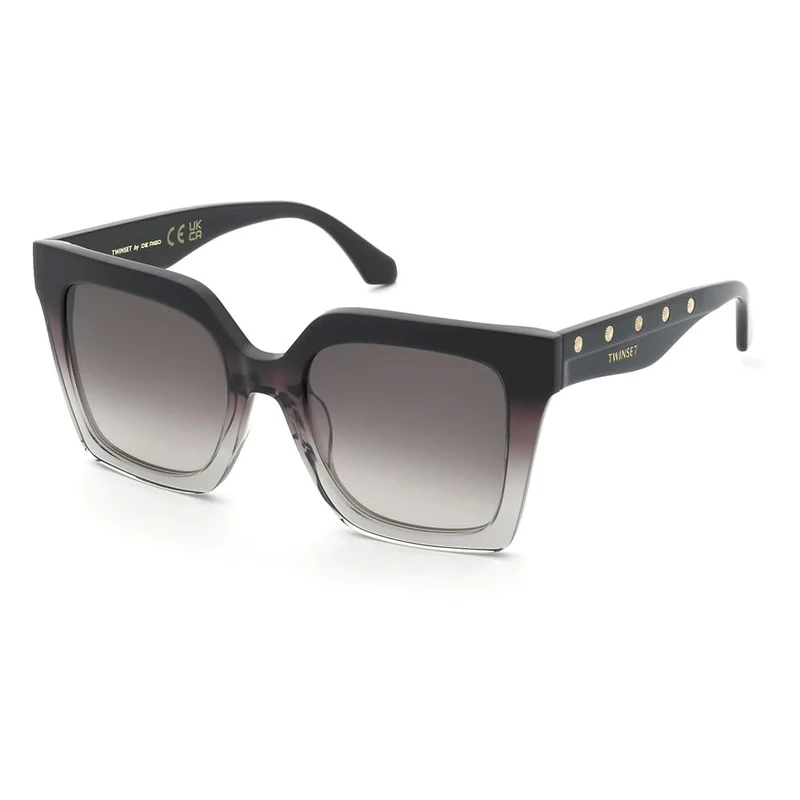Twinset, SUNGLASSES STW105-53-0D78, GRADIENT VIOLET, Female, Gradient Purple, 53, Graduated purple, 53