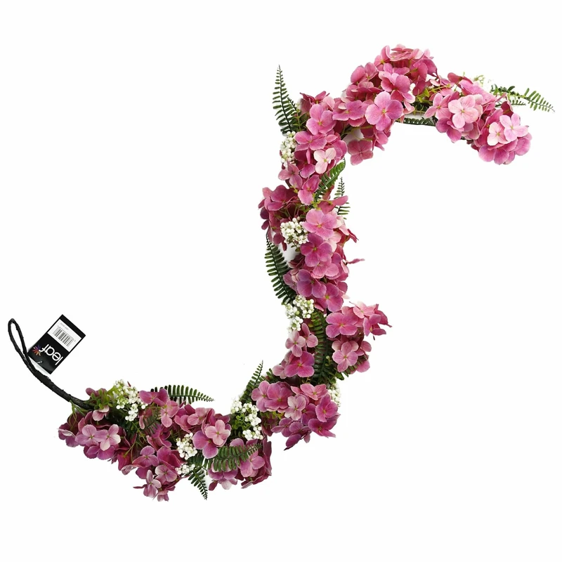 Botanik 150cm Artificial Trailing Hanging Pink Blossom Garland