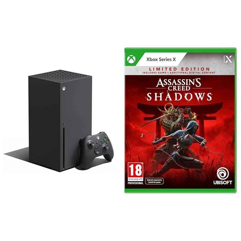 Assassin's Creed Shadows Limited Edition (Exclusive to Amazon.uk) (Xbox Series X) + Xbox Series X