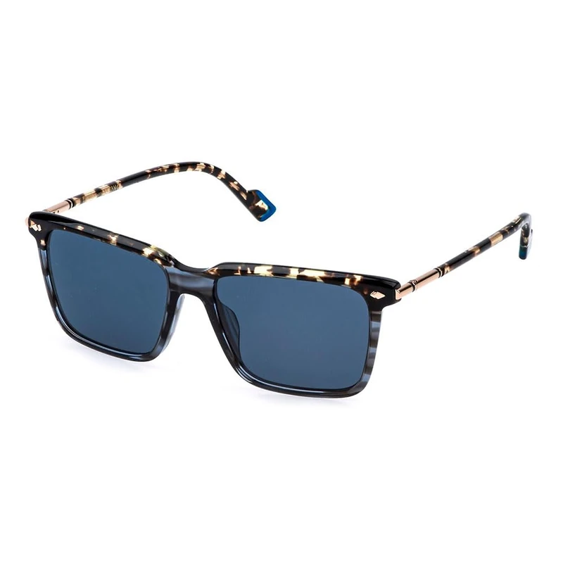Sting SST560V Sunglasses, Shiny Striped Grey, 56, Shiny Striped Grey, 56