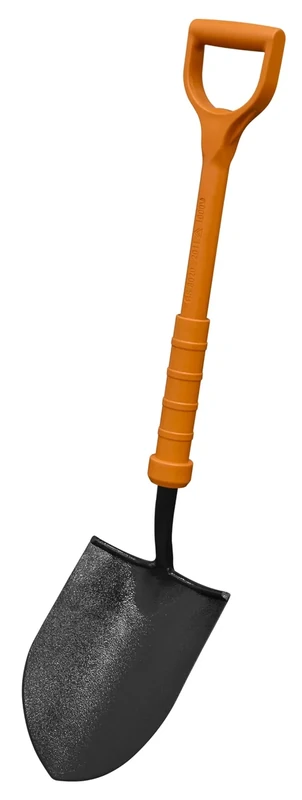Sealey Insulated Round Mouth Shovel - HVCT04, Brown/Black