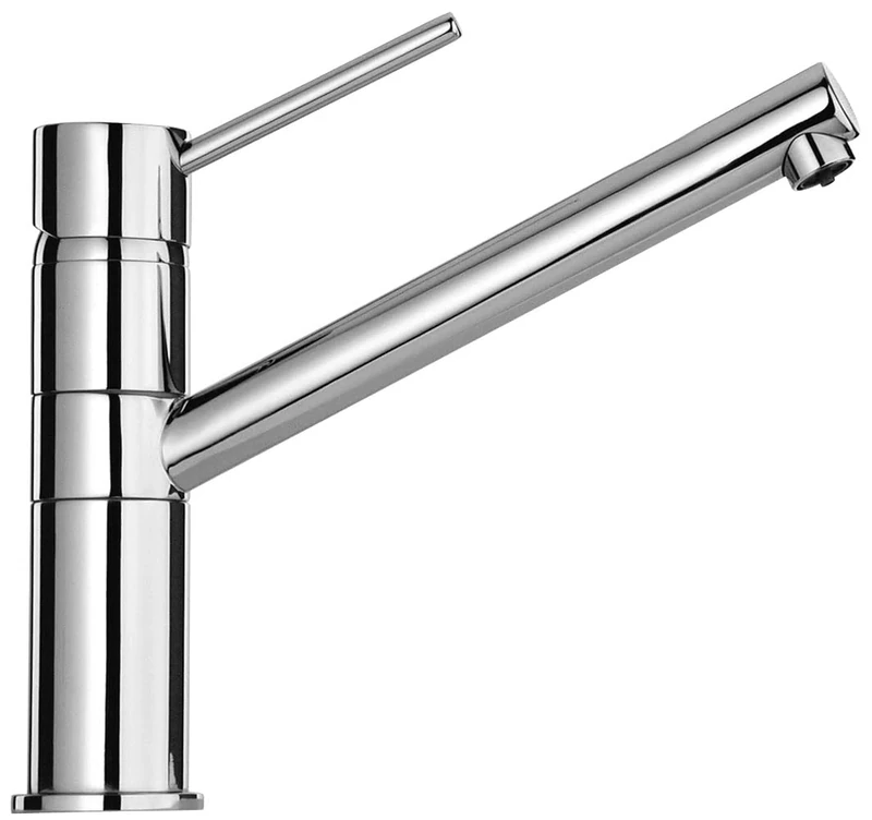 Vox Kitchen 573 Single Lever Kitchen Sink Tap – Chrome Finish, Swivel Spout, Ceramic Cartridge, Flexible Inlet Hoses Included