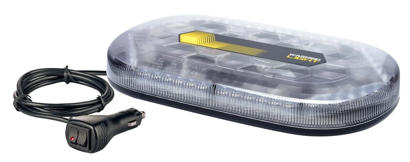 Ryme Automotive Mini LED Bridge R65-26W – 328 mm – 48 LEDs Amber, Magnetic Base, IP66, Cigarette Lighter Connection 12/24V, High Visibility