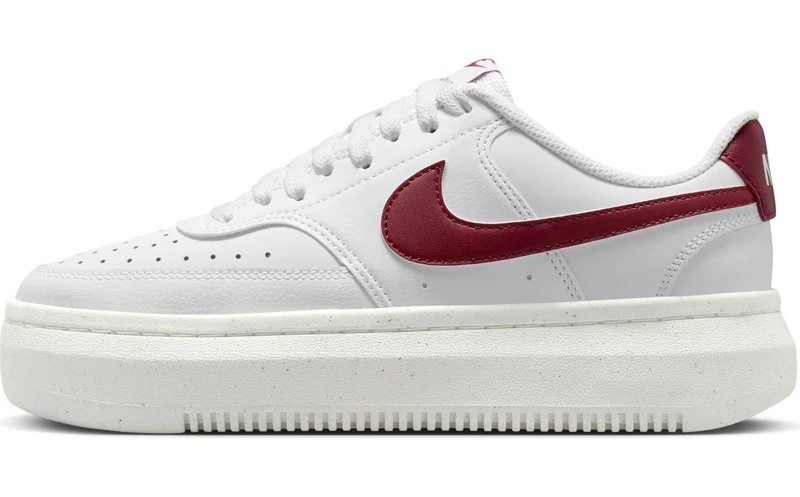 NIKE DZ5394-103 Court Vision Alta Women White/Team RED-SAIL UK 4
