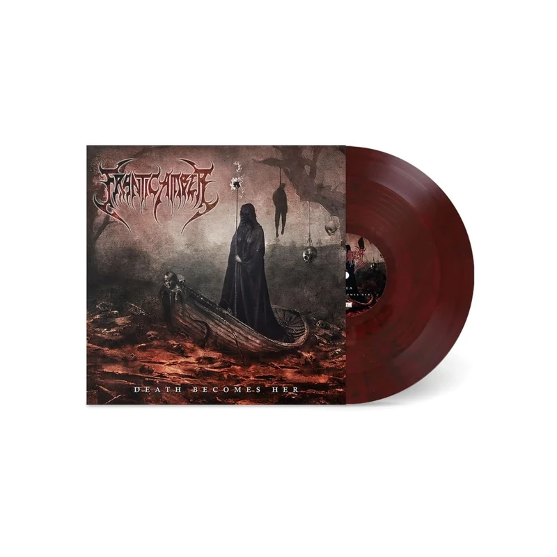 DEATH BECOMES HER (BLOODRED MARBLED) [VINYL]