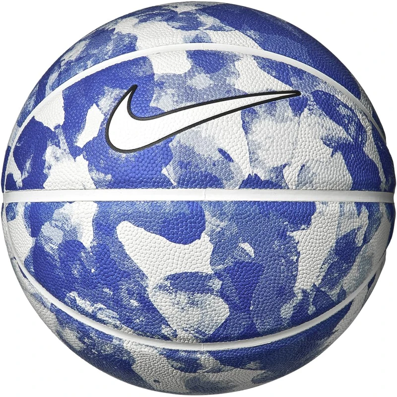 Nike Basketball 8P PRM Energy - Premium Outdoor Basketball Ball - Robust Street Basketball - Delivered Deflated, Game Royal/White/Black/White, 7 - Image 1