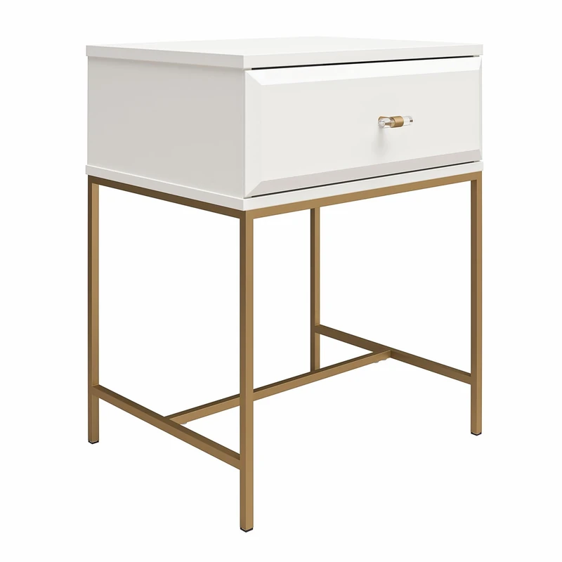 Dorel Home Effie Nightstand White