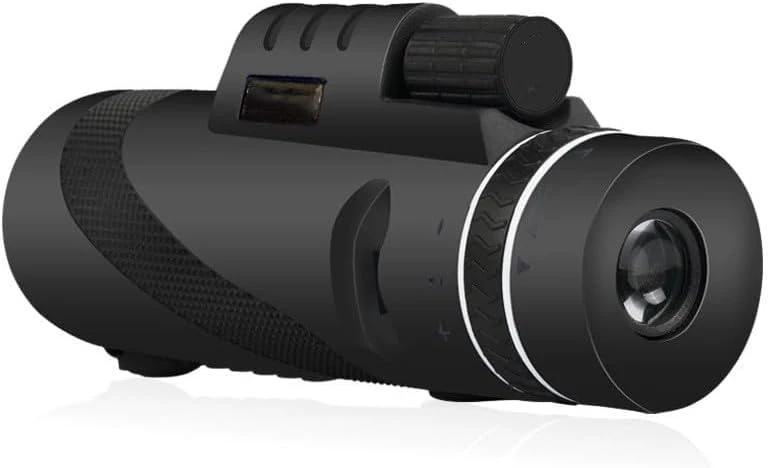 PhysioPhyx 80x100 Monocular-Telescope High Powered for Smartphone Monoculars for Adults High Definition Monocular Telescope for Stargazing Hunting Wildlife Bird Watching Travel Camping Hiking