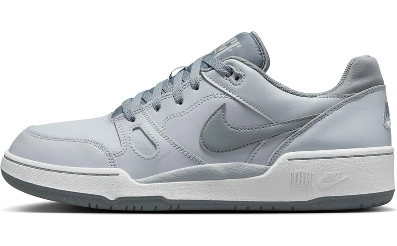 NIKE FB1362-005 Full Force Low Men Wolf Grey/Cool Grey-White UK 6