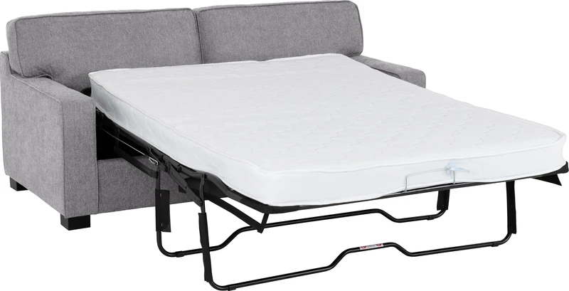 Seconique Eton Sofa Bed in Light Grey Fabric