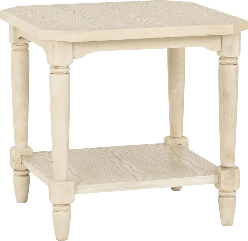 Seconique Chantilly Side Table in Antique Cream