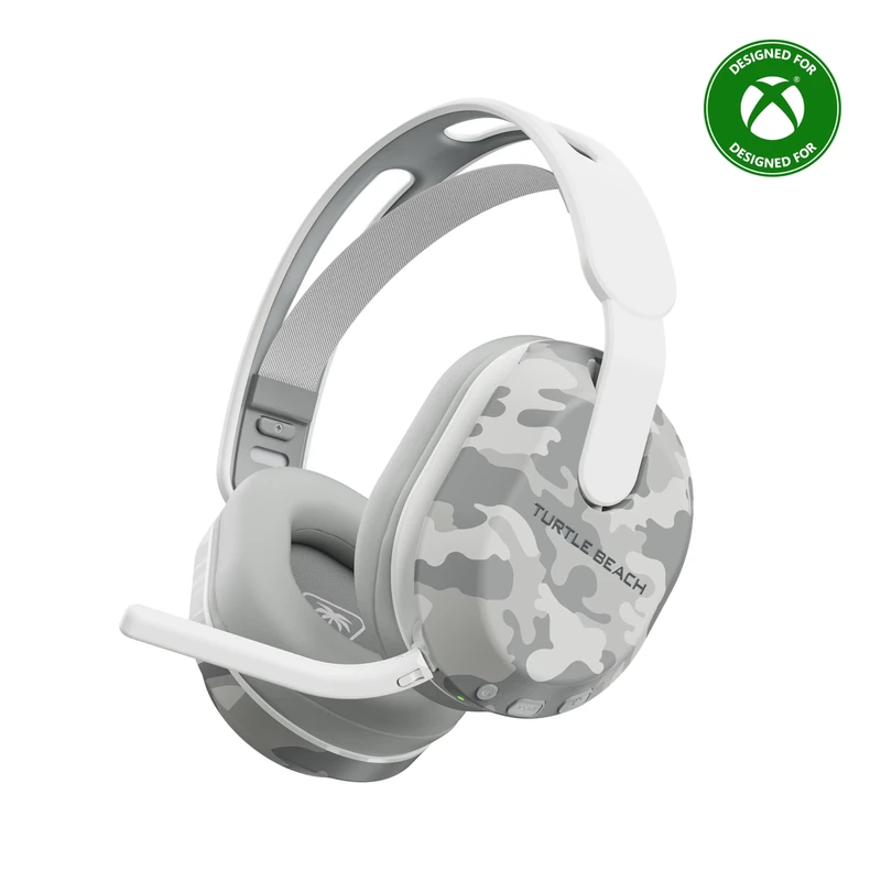 Turtle Beach Stealth 500 Arctic Camo Xbox Wireless Gaming Headset with up to 40hr Battery for Xbox Series X/S, Xbox One and works via Bluetooth, PC and Mobile