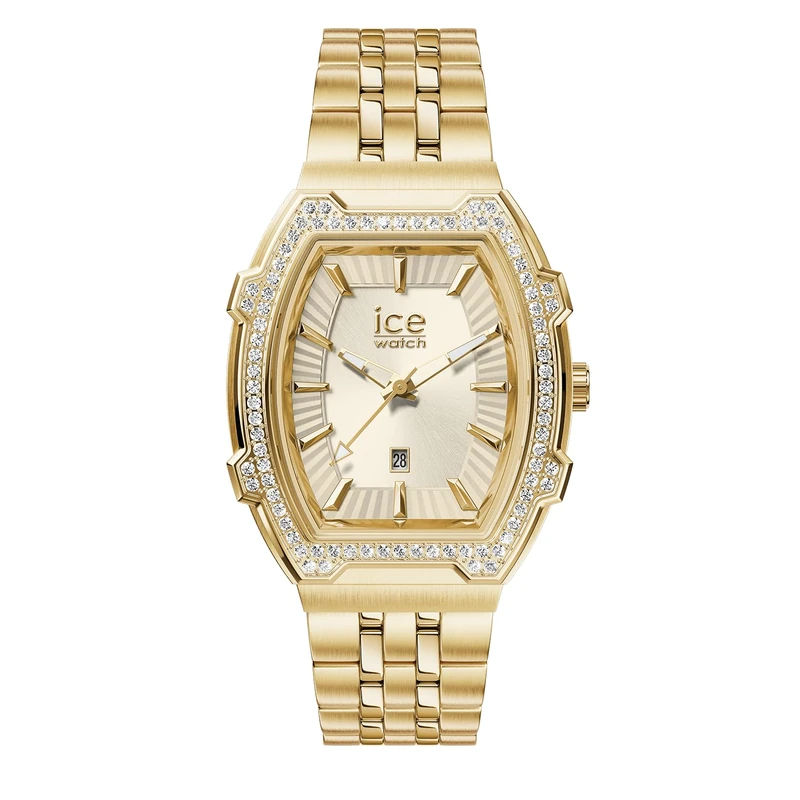 Ice-Watch - ICE boliday Almond stones Full steel - Women's wristwatch with stainless steel strap - 024553 (Small)
