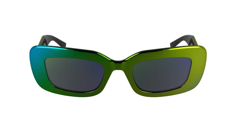 KARL LAGERFELD Women's Sunglasses KL6164S - Mirror Green with Solid Smoke W/Green Mirror Lens