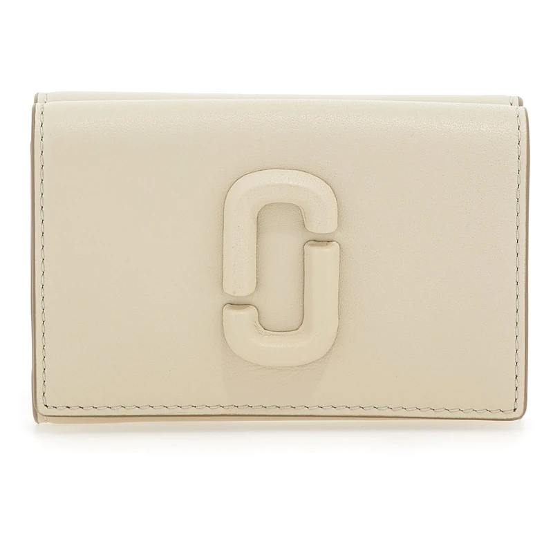 MARC JACOBS 2S4SMP009S02-123 The Trifold Wallet Wallet Women's Cloud White Size ONE Size