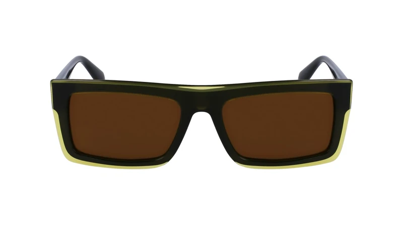 CALVIN KLEIN JEANS CKJ23657S Sunglasses, Lime, One Size