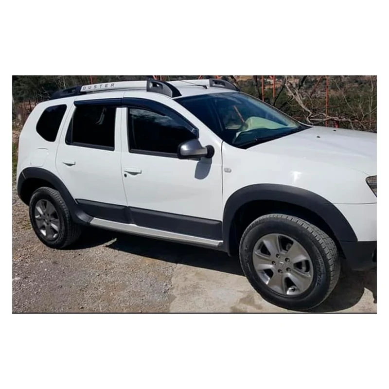Oneway Body Cladding compatible with Dacia Duster I 2010-2017 (without Duster Marking) - Matt black