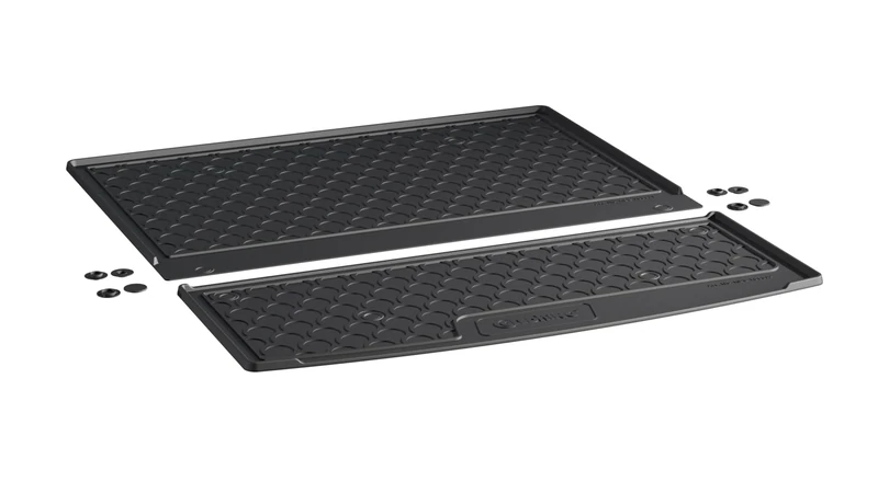 Gledring Rubbasol (Rubber) Boot Mat compatible with Peugeot 5008 III Hybrid/PHEV 2024- (7 Persons)