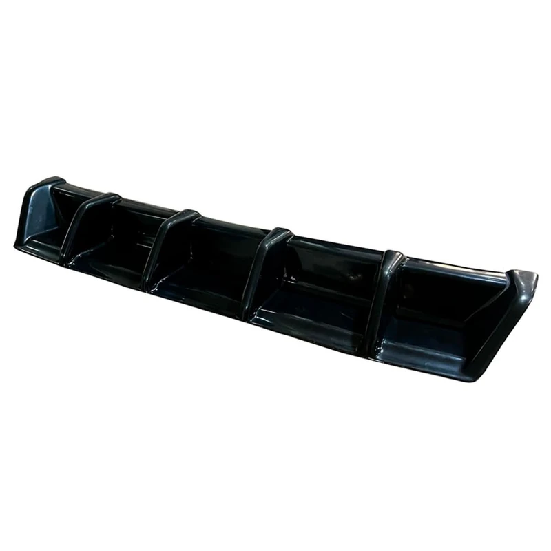 Oneway Rear Diffuser compatible with Volkswagen Golf VII (7.5) HB GTi/GTD 2017-2020 - Gloss black